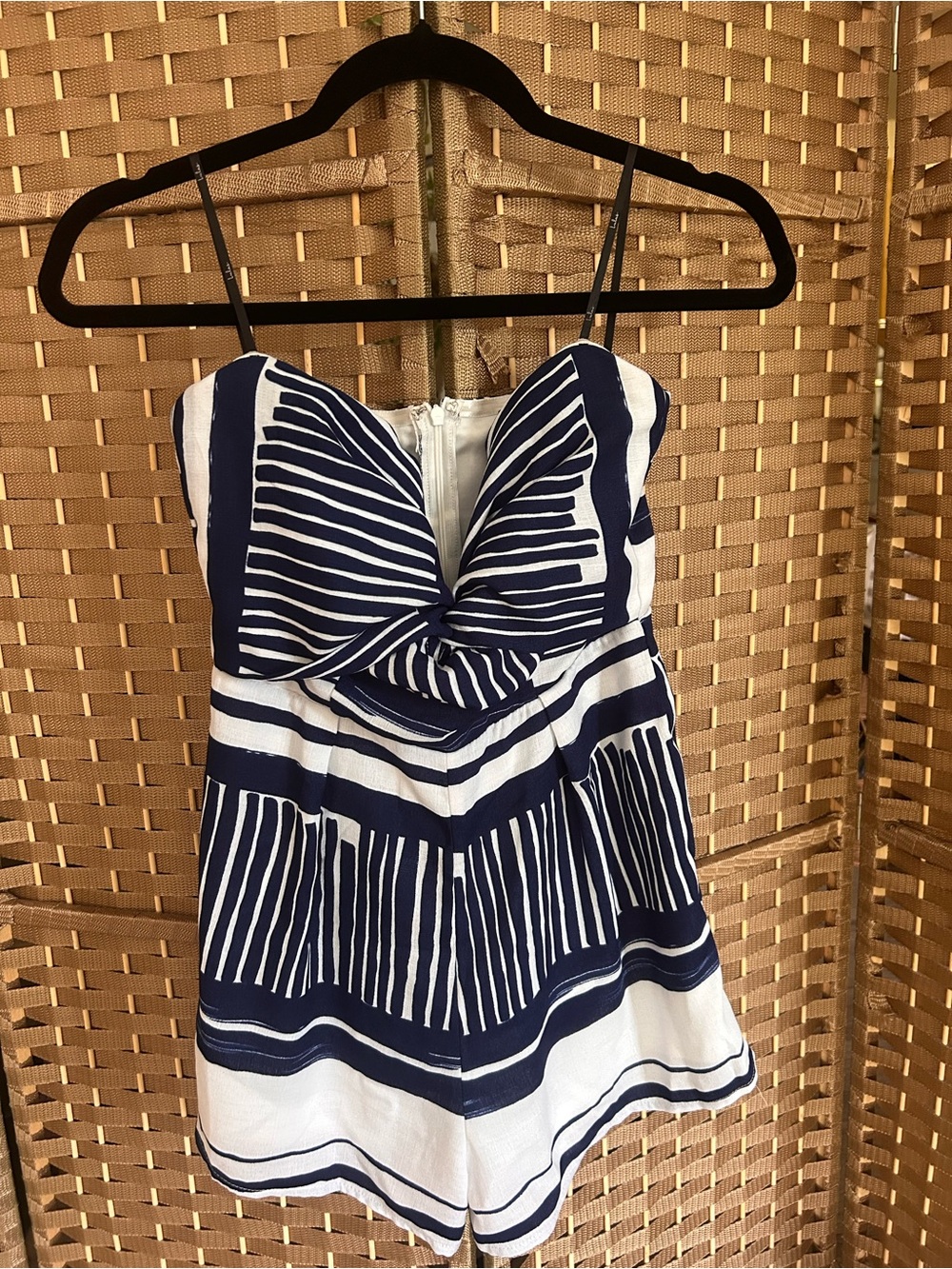 Striped Navy and White Women’s jumper